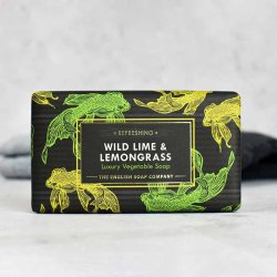 Hndsbe Radiant Wild Lime &amp; Lemongrass (Citrongrs) Sbe, (190 g) - The English Soap Company