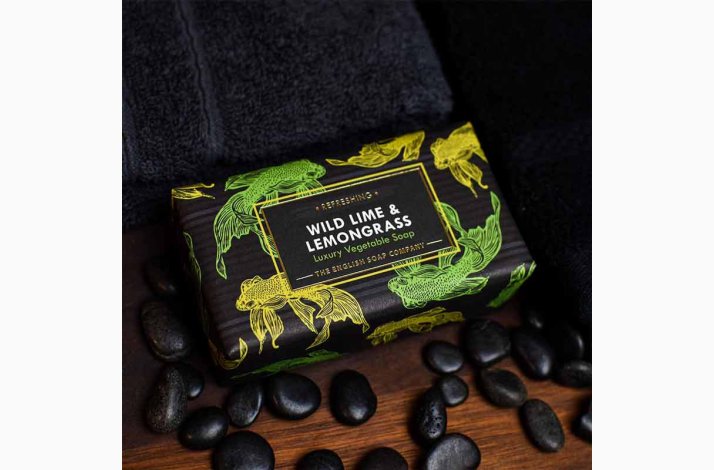 Hndsbe Radiant Wild Lime &amp; Lemongrass (Citrongrs) Sbe, (190 g) - The English Soap Company