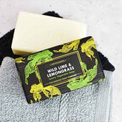 Hndsbe Radiant Wild Lime &amp; Lemongrass (Citrongrs) Sbe, (190 g) - The English Soap Company