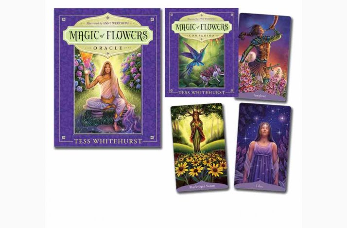 Orakelkort - Magic of Flowers Oracle af TESS WHITEHURST, ANNE WERTHEIM