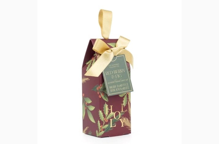 Mini h�ndplejes�t � Red Berry &amp; Fig � 30 ml h�ndcreme &amp; 80 g h�nds�be � The Somerset Toiletry Co