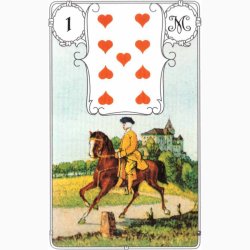 Orakelkort (Lenormand Kort) - Mlle Lenormand Blue Owl Relaunch