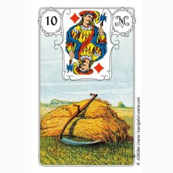Orakelkort (Lenormand Kort) - Mlle Lenormand Blue Owl Relaunch