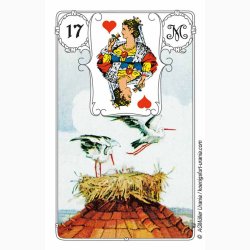 Orakelkort (Lenormand Kort) - Mlle Lenormand Blue Owl Relaunch
