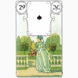 Orakelkort (Lenormand Kort) - Mlle Lenormand Blue Owl Relaunch