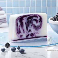 Hndlavet sbe 80 G med E-vitamin - Blueberries-Blackberries -  Blbr-Brombr - Glycerin sbe