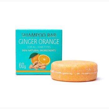 Shampoo bar 60 G - Ginger orange - Ingefr orange, til alle hrtyper