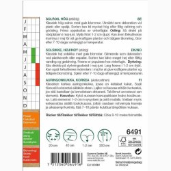 kologiske fr Solsikke Giganteus, hj KRAV