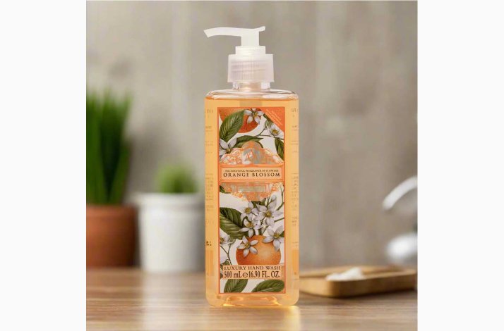 Luxury hndsbe Orange Blossom, Appelsinblomst, flydende hndsbe 500 ml