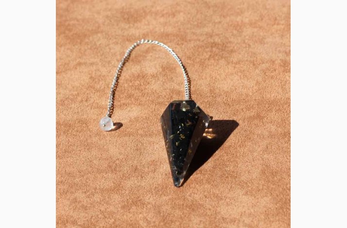 Orgonit Pendul shungit Kegleudskring