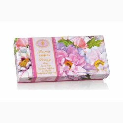 Hndsbe (125 Gram * 3 ) i ske - Peony / Pon - Saponificio Artigianale Fiorentino