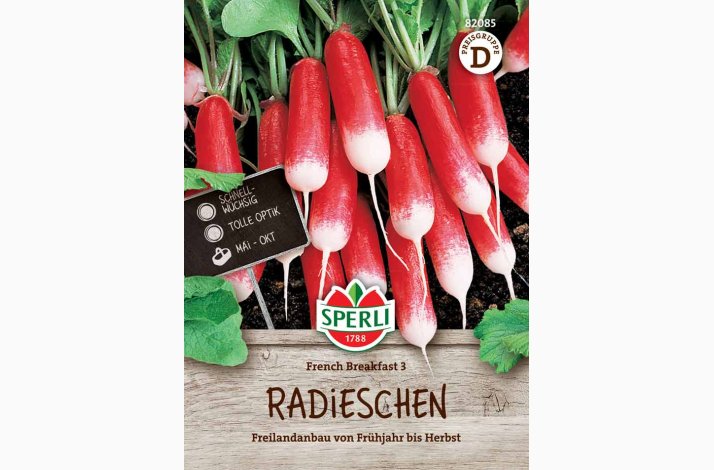 Radise �French Breakfast 3� � Raphanus sativus � Fr�