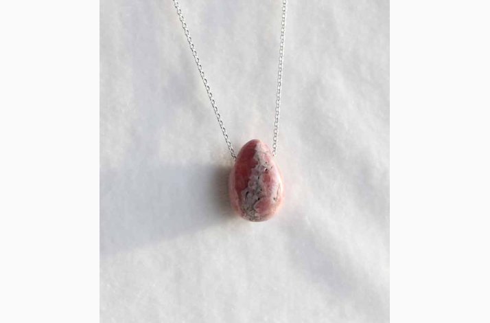 Rhodochrosit drbe krystal vedhng