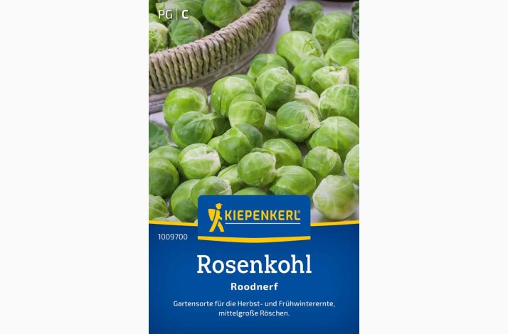 Rosenk�l � Brassica oleracea var. gemmifera �Roodnerf� � Fr� (r�kker til ca. 150 planter)
