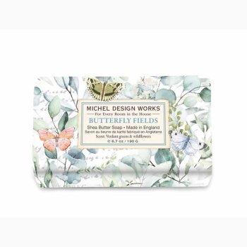 Hndsbe BUTTERFLY FIELDS- Sommerfugle (190 G),Triple Milled (tredobbelt malet)- Michel Design Works