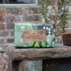 Hndsbe Anniversary Lily of the Valley, Liljekonval Sbe  190 g | The English Soap Company