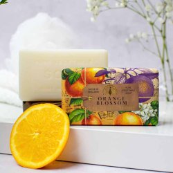 Hndsbe Anniversary Orange Blossom, Appelsinblomst  190 g | The English Soap Company