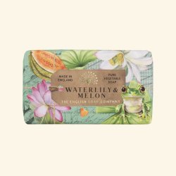 Fast h�nds�be � Waterlily &amp; Melon 190 g, The English Soap Company