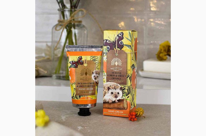 Anniversary Sicilian Lemon &amp; Sweet Orange Hndcreme, 75 ml - The English Soap Company