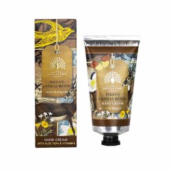 Anniversary Indian Sandalwood (Sandeltr) Hndcreme, 75 ml - The English Soap Company