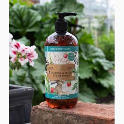 Flydende H�nds�be Anniversary Jasmine &amp; Wild Strawberry, 500 ml � The English Soap Company