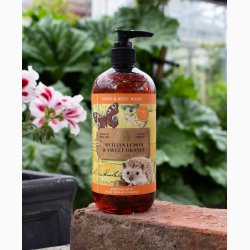 Flydende Hndsbe Anniversary Sicilian Lemon &amp; Sweet Orange, 500 ml  The English Soap Company