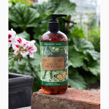 Flydende H�nd- og Kropss�be � Anniversary Lily of the Valley, 500 ml � The English Soap Company