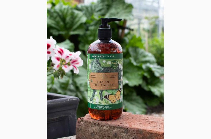 Flydende H�nd- og Kropss�be � Anniversary Lily of the Valley, 500 ml � The English Soap Company