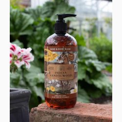Flydende H�nds�be Anniversary Indian Sandalwood, 500 ml � The English Soap Company