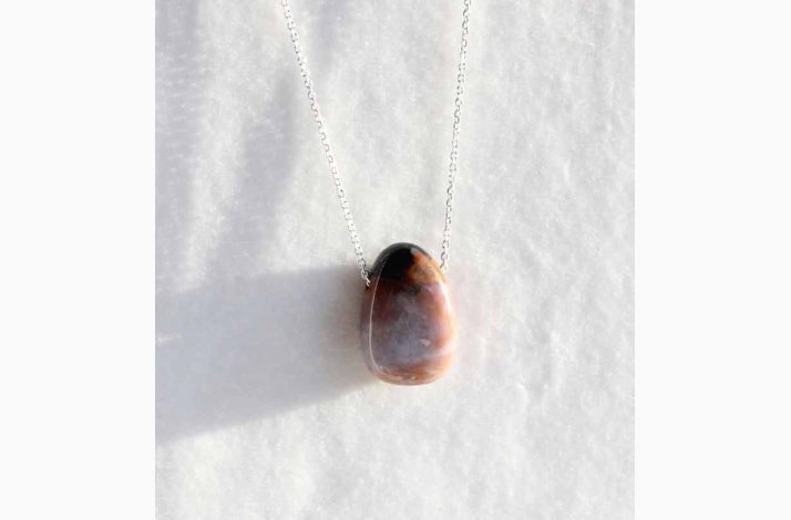 Sardonyx drbe krystal vedhng