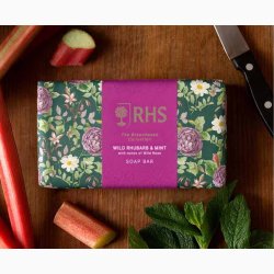 RHS The Rewild Collection Hndsbe, Vild Rabarber &amp; Mynte 200g Triple Milled (tredobbelt malet) sbe