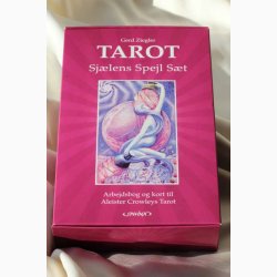 Tarot Sjlens Spejl ST Dansk Bog + Engelske Crowley Tarotkort