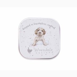 Teacup Pup, Hundehvalp i tekop � L�bepomade i tin | Wrendale Designs