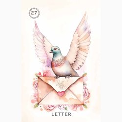 Orakelkort (Lenormand Kort) - Sweet Blossom Lenormand af Irene Captijn