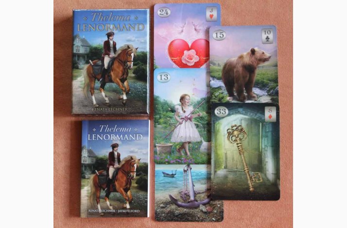 Orakelkort (Lenormand Kort) - THELEMA LENORMAND ORACLE af Renata Lechner