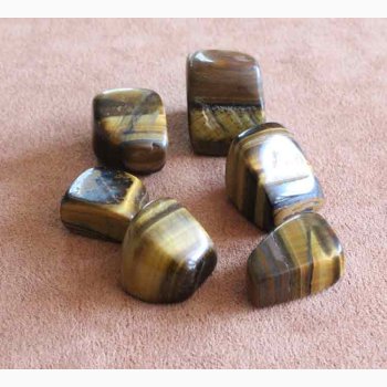 TIGER EYE- Tigerje krystal stk. pris