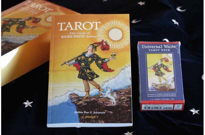 Tarot - din guide til Rider Waite-kortene ST (dk-bog &amp; eng. kort) - Tarotkort