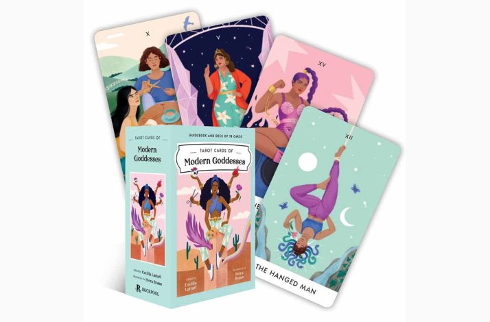 Tarotkort Tarot Cards Of Modern Goddess af Cecilia Lattari