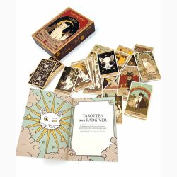 Tarotkort p dansk -Tarot  I kattens tegn (tarotkort/hndbog p dansk) af Catherine Davidson