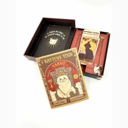 Tarotkort p dansk -Tarot  I kattens tegn (tarotkort/hndbog p dansk) af Catherine Davidson