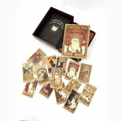 Tarotkort p dansk -Tarot  I kattens tegn (tarotkort/hndbog p dansk) af Catherine Davidson