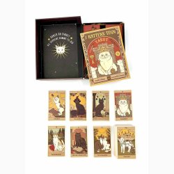 Tarotkort p dansk -Tarot  I kattens tegn (tarotkort/hndbog p dansk) af Catherine Davidson