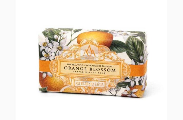 Fast h�nds�be Orange Blossom (200 G), appelsinblomst, - The Somerset Toiletry Co.