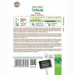Timian � Thymus vulgaris �Di Roma� � Fr� (r�kker til ca. 100 planter)
