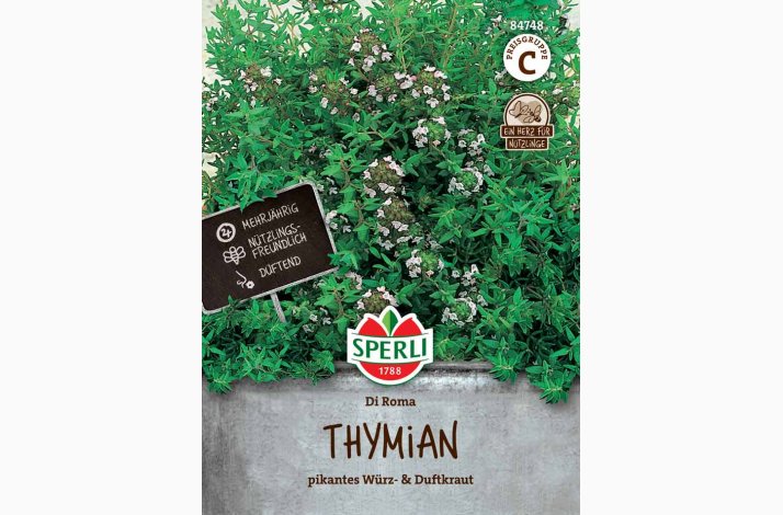 Timian � Thymus vulgaris �Di Roma� � Fr� (r�kker til ca. 100 planter)