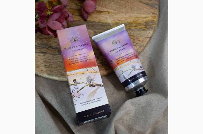 Wintertide Winter Solstice Hndcreme, 75 ml - The English Soap Company