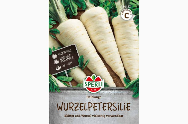 Persillerod � Petroselinum crispum var. tuberosum �Halblange� � Fr�