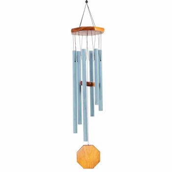 Wind Chime HARMONY 80 cm - CEMENT BLUE- Vindklokke