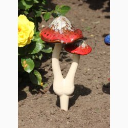 Paddehatte 2 i en 33 cm hj i keramik, vlg