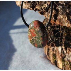 Unakite drbe krystal vedhng